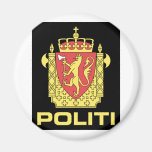 Abzeichen der norwegische Polizei-Service, Norwege Kühlschrankmagnet