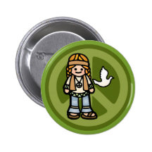 Abzeichen des Friedens Anstecknadelbutton
