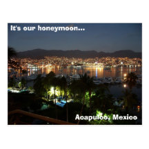 Acapulco, Mexiko Postkarte