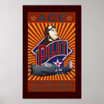ACE-F4F Pilot-Plakat