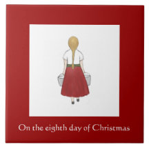 Achter Tag der Weihnachtsfliese - Milkmaid