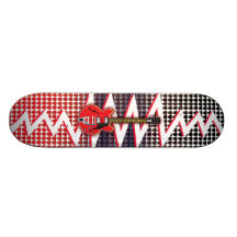 Achtzehn Bedruckte Skateboarddecks