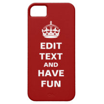 Addieren Sie Ihren eigenen Text hier! iPhone 5 Hülle