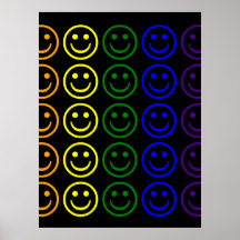 Addieren Sie Text-u. Bild-Geschenke: Regenbogen-Sm Posterdrucke
