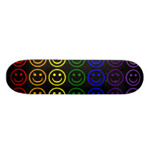 Addieren Sie Text-u. Bild-Geschenke: Regenbogen-Sm Bedrucktes Skateboard