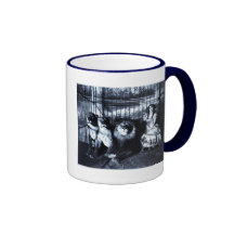 Adjie und die Löwen 1899 Kaffeetasse