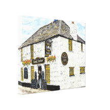 "Admiral Benbow Inn" dehnte Leinwand-Druck aus Gespannter Galeriedruck
