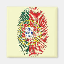 ADN Português (DNS) - Tugas Camisas e Presentes Kühlschrankmagnete