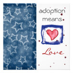 Adoptions-Dusche laden ein Personalisierte Ankündigungen