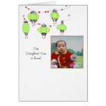 Adoptions-Mitteilung w/lanterns Grußkarte