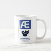 AE: awesomeness eingekapselt Kaffeetassen