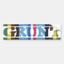AFEM GRUNZEN Kampagnen-Band Autosticker