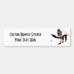 Affe des Hurdy-Gurdy3d u. Spinne - Farbe Autosticker