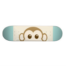 Affe-Gesichts-vektorkunst Individuelles Deck