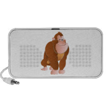 Affe Gorilla ape Mobiler Speaker