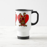 Affe-Liebe Kaffee Tassen