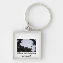 Affe springen Keychain Schlüsselbänder