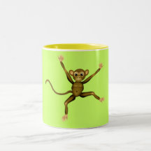 Affen Kaffee Tasse