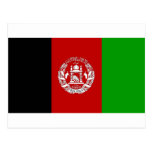 Afghanistan-Flaggen-Postkarte