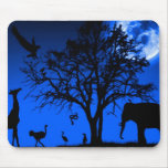 Africaans Mitternacht Mousepads