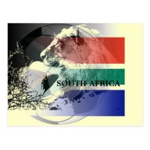 Africankoko Gewohnheits-Sammlung Postkarte