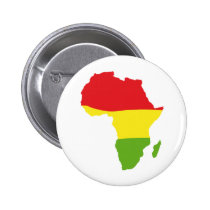 Afrika-Formflagge buttons