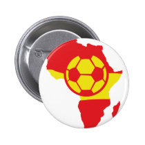 Afrika-Formspanien-Fußballflagge buttons