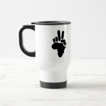 Afrika-Frieden Kaffeehaferl