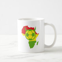 Afrika-Fußballteufelfußball tassen