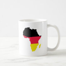 Afrika-Ikonendeutschflagge tassen