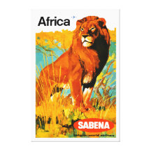 Afrika ~ Sabena Leinwand Drucke