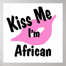 afrikanisch plakatdruck