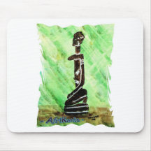 Afrikanische Ikone: Dogon (Mali) Mousepad