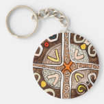 Afrikanische Kunst Keychain Schlüsselbänder