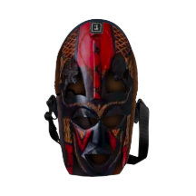 Afrikanische Maske Kurier Taschen