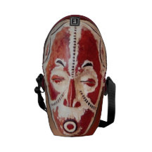 Afrikanische Maske Kurier Taschen