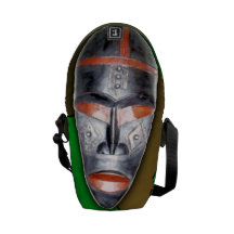 Afrikanische Maske Kuriertaschen