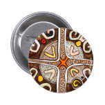 Afrikanischer Art-Knopf Buttons