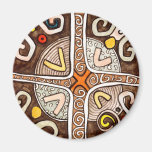 Afrikanischer Art-Motiv-Magnet Magnete