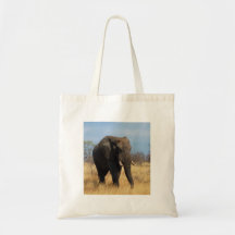 Afrikanischer Elefant Tragetaschen