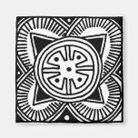 Afrikanischer Stammes- Entwurfs-Magnet Magnete