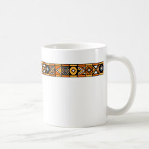 Afrikanisches Muster Kaffee Tassen
