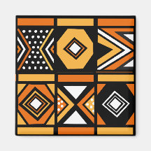 Afrikanisches Muster Magnete