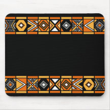Afrikanisches Muster Mauspad