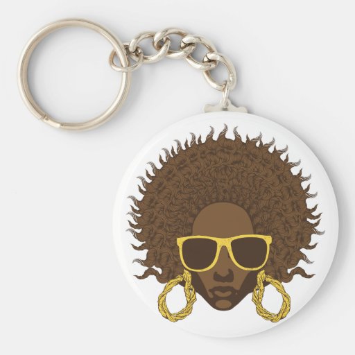 Afro cool schlüsselband