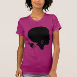 AFROfrau (SCHWARZER POWER) kurzes Hülsen-T-Shirt