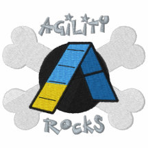Agility-Felsen Besticktes Hoodie