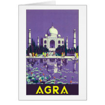 Agra ~ Taj Mahal Grußkarten