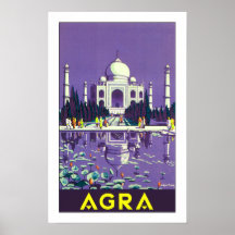 Agra ~ Taj Mahal Plakate