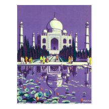 Agra ~ Taj Mahal Postkarte